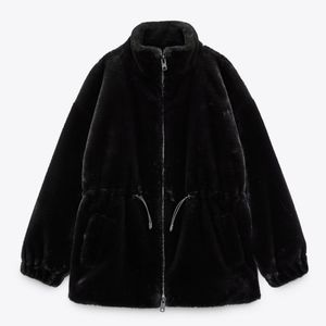 Zara faux fur jacket